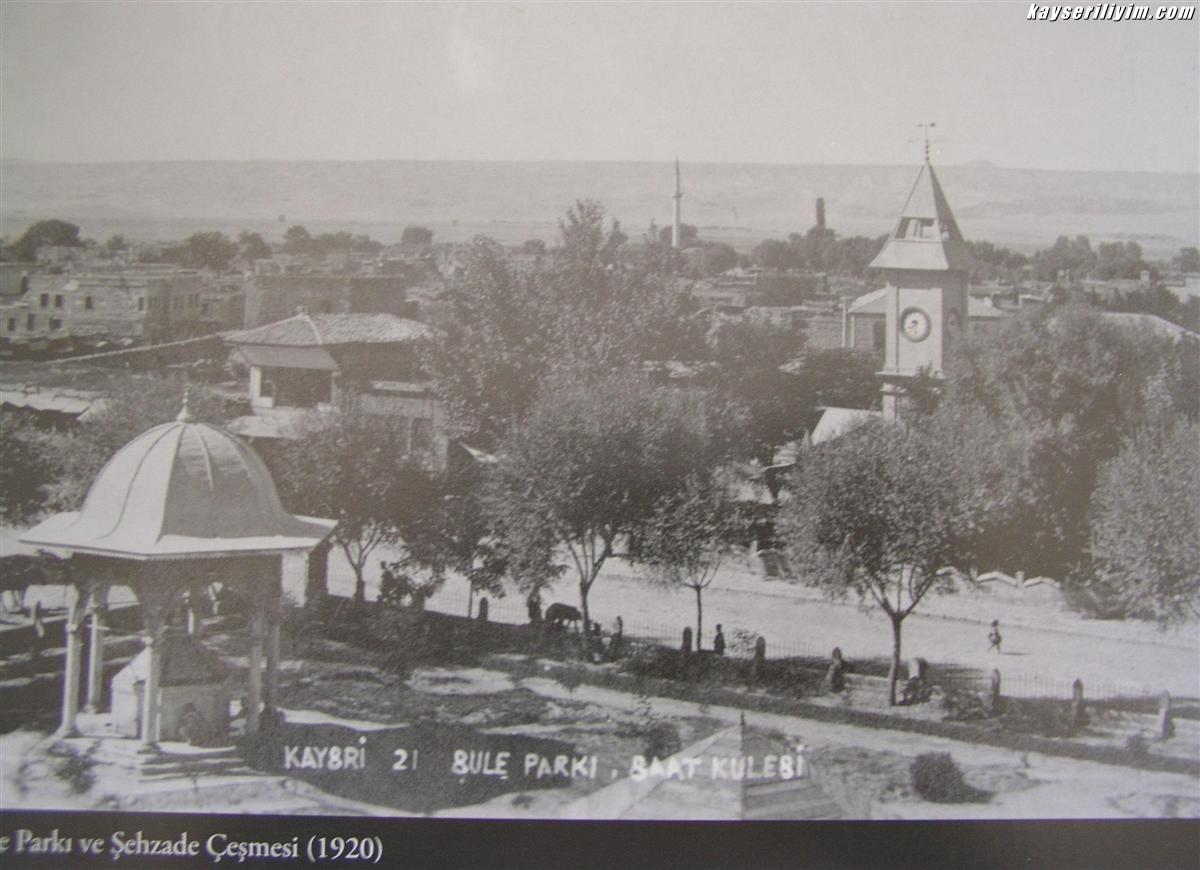 Şule Parkı ve Şehzade Çeşmesi - KAYSERİ