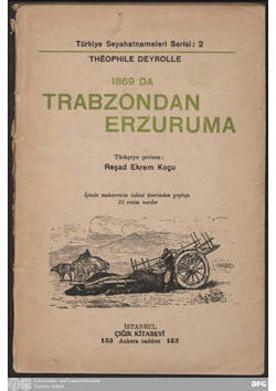 1869`da Trabzondan Erzuruma