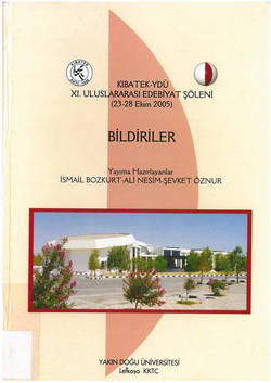 XI. Uluslararası KIBATEK Edebiyat Şöleni (23-28 Ekim 2005)