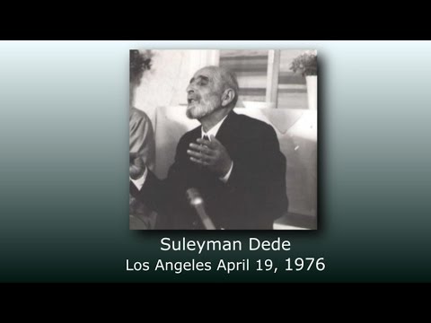 Suleyman Dede in Los Angeles - April 19, 1976